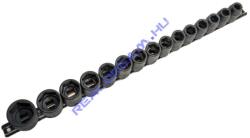 Genius Tools légkulcsfej készlet, metrikus, 1/2", 15 darabos (TF-415M)