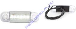 WAS Helyzetjelző első 84mm x 24mm x 25mm 9V-36V 6 LED (558-W76.2) - jarmulampa