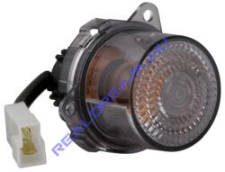 WESEM LA3.23911. Univerzális Tuning kerek hátsó Irányjelző süllyeszthető vízhatlan "füstszínű" kivitel. Méretei: 55x84/37mm. 12V-21W, -os izzóval. LA3. tipuscsalád. Lásd: WES0156, 158, 159, 160, 161, 167, 2