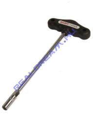 Ellient Tools T-kulcs, fix, 6-lapos, műanyag markolattal, 10-es (SW1082-10)