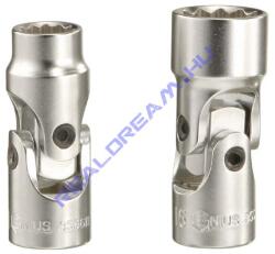 Genius Tools csuklós crowafej (90°) 6-os, 12-lapos, metrikus 1/4 (253506)