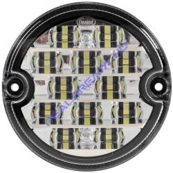 Dasteri Tolatólámpa kerek 12LED-es 9-33V átm. : 95mm, vast. : 31mm, furattáv. : 80mm - DSL-210RL (DSL-210RL) - jarmulampa
