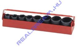Genius Tools légkulcsfej készlet, metrikus, 3/8", 8 darabos (TF-308M)