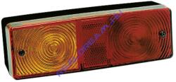 Dasteri Traktor Hátsólámpa 3 funkciós (Hj. +Fék+Index) 180x60mm, vast. : 52mm, csavartáv. : 134mm - 4000 (4000) - jarmulampa