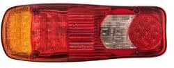Dasteri ! ! ! ÚJDONSÁG! ! ! - Hátsólámpa LED-es 10-30V Renault félholdas ÚJ TÍPUS, BAL oldal +kábelkivezető 350x128mm, vast. : 85mm, csavartáv. : 152mm - DSL-2061D (DSL-2061D) - jarmulampa