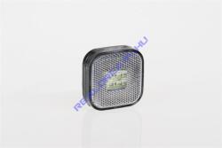 Fristom Szélességjelző 12-24V MAN kocka alakú sík hátoldlalas fehér 4 LED-es 62mm x 62mm (FT-27B LED) (FT-027BLED)