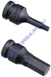 Genius Tools imbusz légkulcsfej 11/16"-os, colos 1/2 (466022)