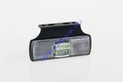 Fristom Szélességjelző 12-24V téglalap alakú fehér középen 4 LED-es +tartó 102mm x 52mm (FT-17B+K LED) (FT-017B+KLED) - jarmulampa