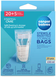 Canpol Babies Anyatejtároló tasak 25 db 150ml (CB70-001)