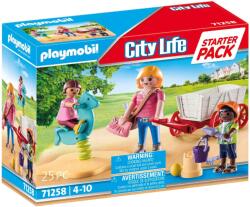 Playmobil Set invatatoare si copii in carucior (PM71258)