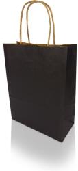 Bong Group h-GREEN S 18,5x24x8 cm fekete papírtáska 12923