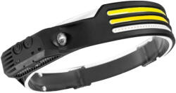 Prolight LED-es, mozgásérzékelős fejlámpa 4 fényforrás - COB KM-08