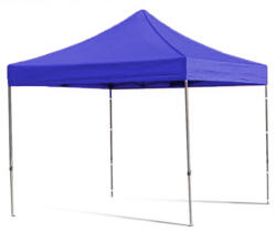 Novadell ind Összecsukható kerti pavilon 3*3 méter kék erős szerkezetű RAM-MD204