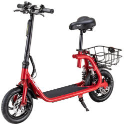 Wildken Elektromos Roller levehető üléssel, kosárral - Piros GBR-15 - HITEL NINCS! ! !