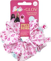 GLOV Barbie Collection Scrunchies Set Pink & Blue Panther - L - labelhair