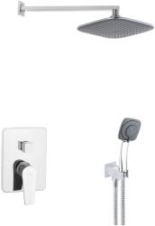 INVENA Dokos falsík alatti zuhanyrendszer szett, króm BS-19-GK2-A (BS-19-GK2-A) - furdoszoba-ujhaz