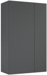 Elita 59, 6 cm-es felső szekrény, 2 ajtós fényes anthracite színben 168341 (168341)