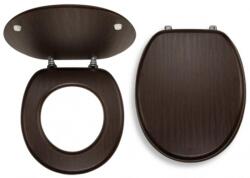 FERRO (Novaservis) Prestige Wenge WC ülőke Krómozott réz rögzítőelemekkel WC/WENGE (WC/WENGE) - furdoszoba-ujhaz
