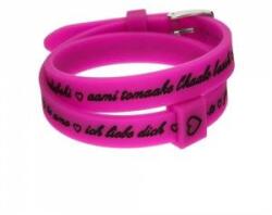 il mezzometro Brățară Damă il mezzometro I LOVE YOU SILVER - BRACCIALE IN SILICONE/SILICONE BRACELET ed87e2