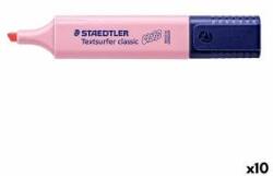 STAEDTLER Marker fosforescent Staedtler Textsurfer Classic Roz (10 Unități)