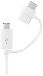 Samsung EP-DG930DW 1, 5m USB - microUSB/Type-C fehér adat- és töltőkábel (EP-DG930DW)