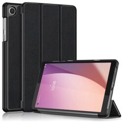 Gigapack GP-155076 Lenovo Tab M8 Gen4 (TB300F) WIFI / (TB300X) LTE fekete bőr hatású oldalra nyíló tok (GP-155076)
