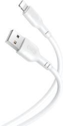 XO Cablu Date si Incarcare USB-A - Lightning XO Design NB103, 18W, 1m, Alb