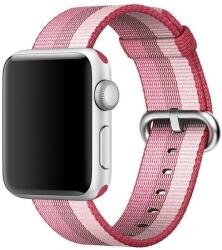 iUni Apple Watch szíj 44 mm iUni szövött heveder, nylon, Berry (503580)