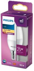 Philips Bec LED Philips 2.8W E14 B35 250lm lumina calda PS04448 (PS04448)