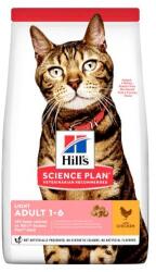 Hill's Science Plan Feline Adult Light Chicken pentru pisici sterilizate, cu pui 20 kg (2 x 10 kg)