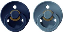 BIBS Colour Natural Rubber Size 2: 6+ months cumi Deep Space / Petrol 2 db