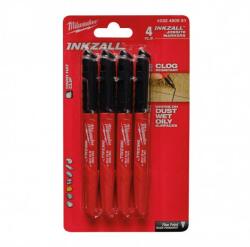 Milwaukee Jelölő filc fekete (4 db/cs) MILWAUKEE (4932480551)