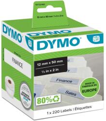 DYMO Etikett LW nyomtatóhoz 12x50 mm (220 db) (S0722460) (S0722460)