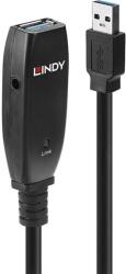 Lindy 43322 USB kábel 15 M USB 3.2 Gen 1 (3.1 Gen 1) USB A Fekete (43322)