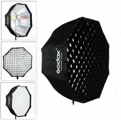 Godox SB-GUBW95 Ernyő Octobox Méhsejtráccsal 95cm - Rendszervakuhoz