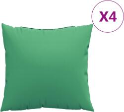 vidaXL 4 db zöld szövet kanapépárna 50 x 50 cm 2.3 kg (360386)