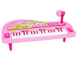 Bontempi iGirl Elektromos zongora mikrofonnal 37 billentyűvel rózsaszín (102071) (B102071)