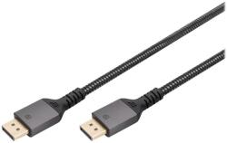 ASSMANN DB-330200 DisplayPort 1.4 - DisplayPort 1.4 Kábel 3m - Fekete (DB-340201-030-S) (DB-340201-030-S)