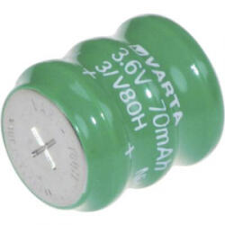 VARTA V3/80H Gombakku 80H NiMH 80 mAh 3.6 V 1 db