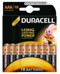 Duracell Basic DL Alkáli mini Ceruzaelem AAA 18db (MN2400B18)