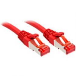 Lindy RJ45 Hálózat Csatlakozókábel CAT 6 S/FTP 0.30 m Piros LINDY