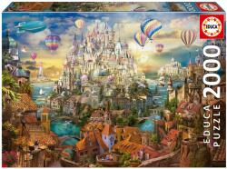 Educa Puzzle Dream Town Educa 2000 piese și lipici Fix de la 11 ani (EDU19944) Puzzle
