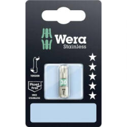 Wera 3867/1 TS nemesacél bit, TORX T30 x 25 Wera 05073625001 Hossz: 25 mm - aqua