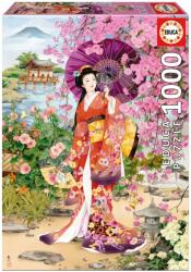 Educa Puzzle Teien Haruyo Morita Educa 1000 piese și lipici Fix de la 11 ani (EDU19917) Puzzle