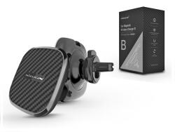 Nillkin Qi Magnetic Wireless Fast Charger II Modell B Autós Telefon Tartó/Gyorstöltő - 5V/2A, Fekete