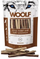 WOOLF Soft Rabbit and Pollock Sandwich LONG 100g