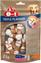8in1 Triple Flavour Rágócsont (XS) 21 db