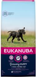 EUKANUBA száraz kutyatáp nagytermetű kölyök kutyák számára. Friss csirkehússal 15kg