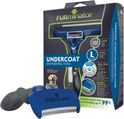 FURminator aljszőrkefe- nagytestű, hosszú szőrű kutyáknak (L)