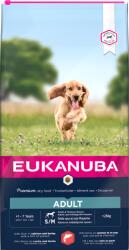EUKANUBA száraz kutyatáp kis és közepes termetű felnőtt kutyák számára. Lazac, árpa 12kg